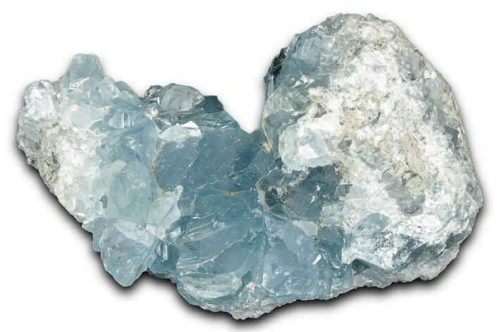 Sparkling Celestine (Celestite) Geode - Madagascar #344779